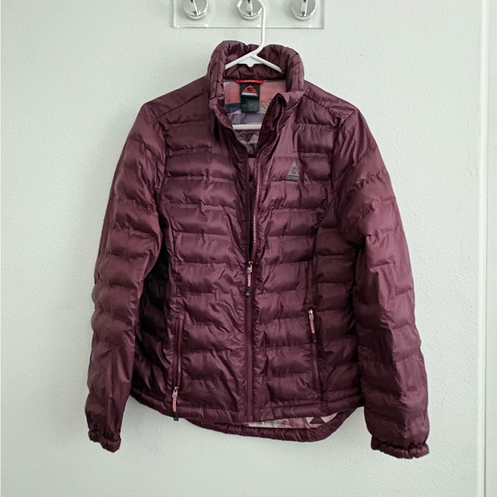 Gerry Burgundy Light Weight Quilted Jacket Women’s Medium